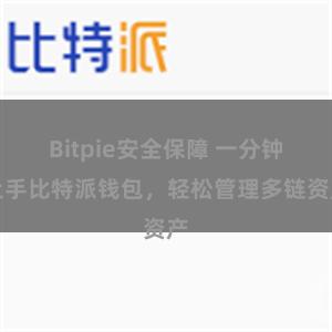 Bitpie安全保障 一分钟上手比特派钱包，轻松管理多链资产