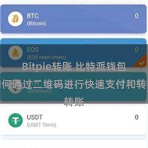 Bitpie转账 比特派钱包如何通过二维码进行快速支付和转账