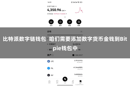 比特派数字链钱包  咱们需要添加数字货币金钱到Bitpie钱包中